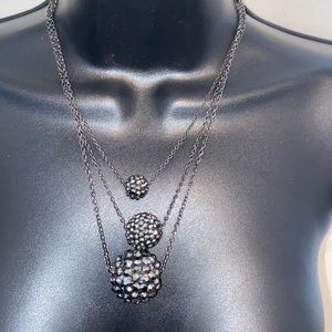 3 Strand Graduated Bead Necklace